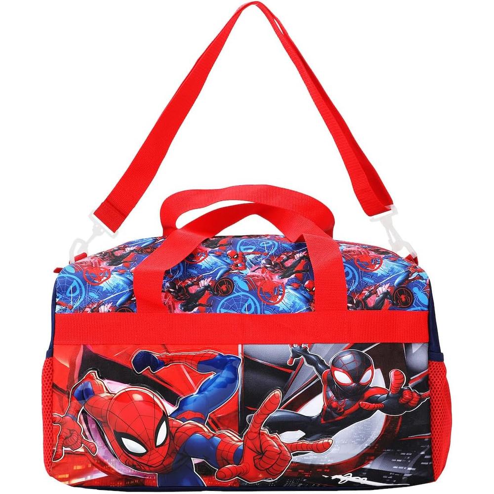SET DE BOLSA DE LONA BIOWORLD SPIDER-MAN | 4 PIEZAS - 2