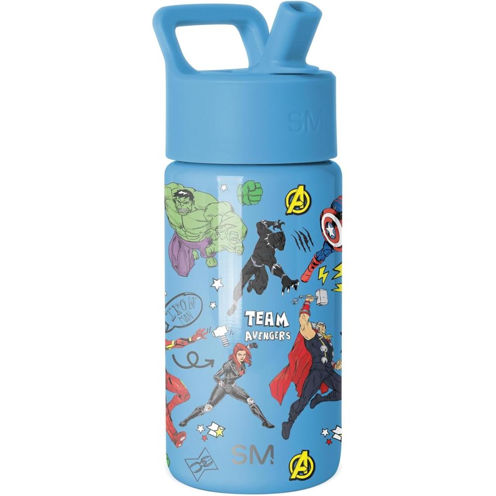 BOTELLA MARVEL AVENGERS SUMMIT HÉROES DE LOS VENGADORES 14 OZ / 414 ML - 1