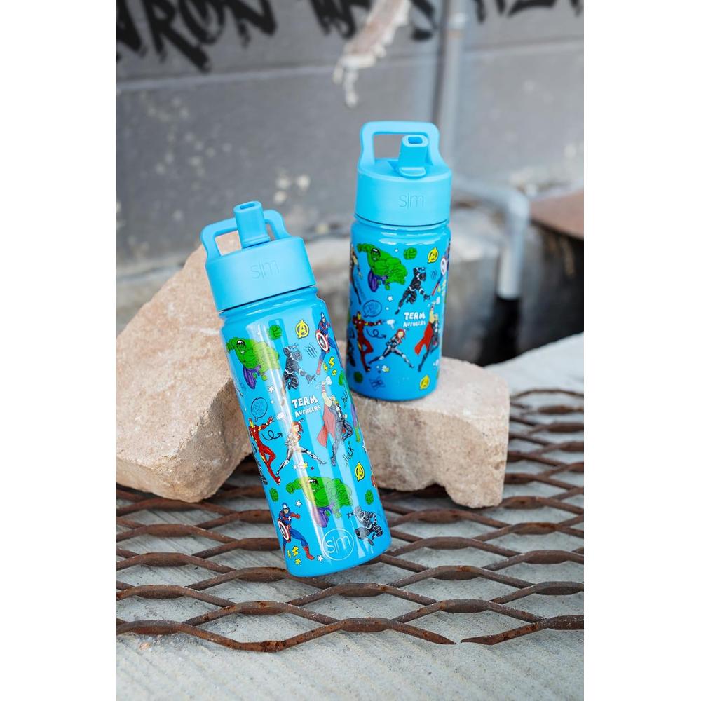 BOTELLA MARVEL AVENGERS SUMMIT HÉROES DE LOS VENGADORES 14 OZ / 414 ML - 2