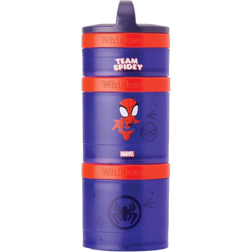 WHISKWARE MARVEL SPIDER-MAN PETER PARKER RECIPIENTES APILABLES | PACK 3 - 1