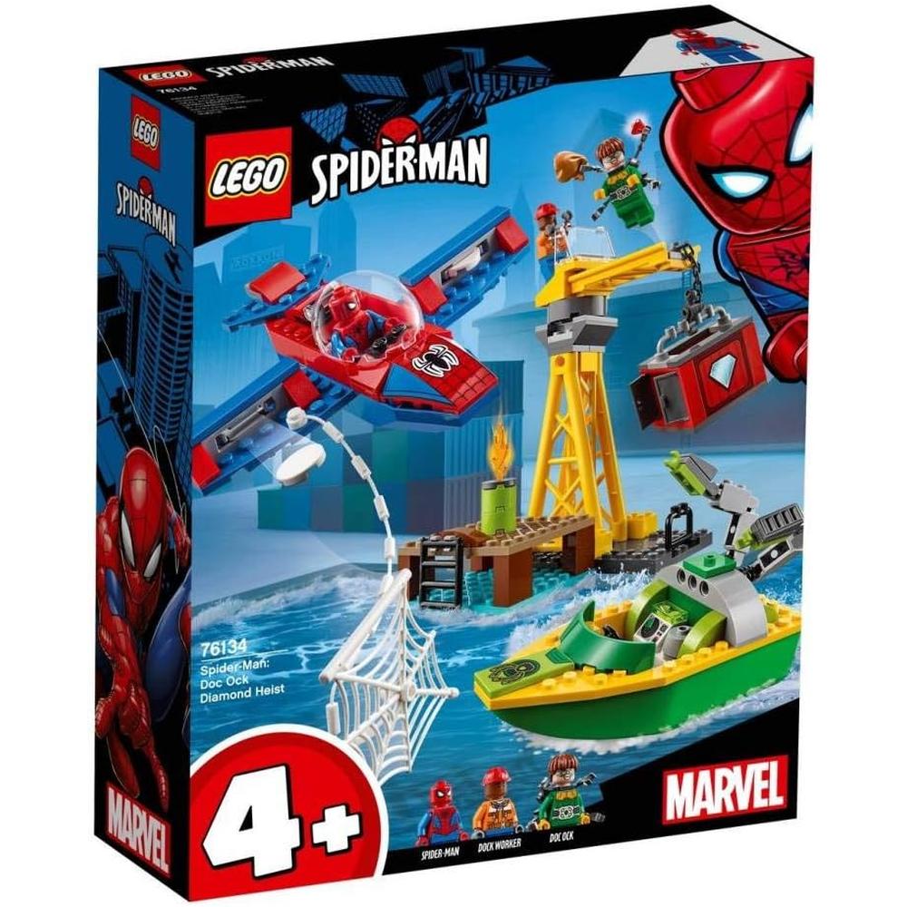 LEGO MARVEL SPIDER-MAN ROBO DE DIAMANTES DEL DOCTOR OCTOPUS 76134 - 1
