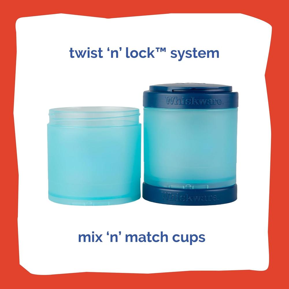 WHISKWARE MARVEL CAPITÁN AMÉRICA RECIPIENTES APILABLES | PACK 3 - 4