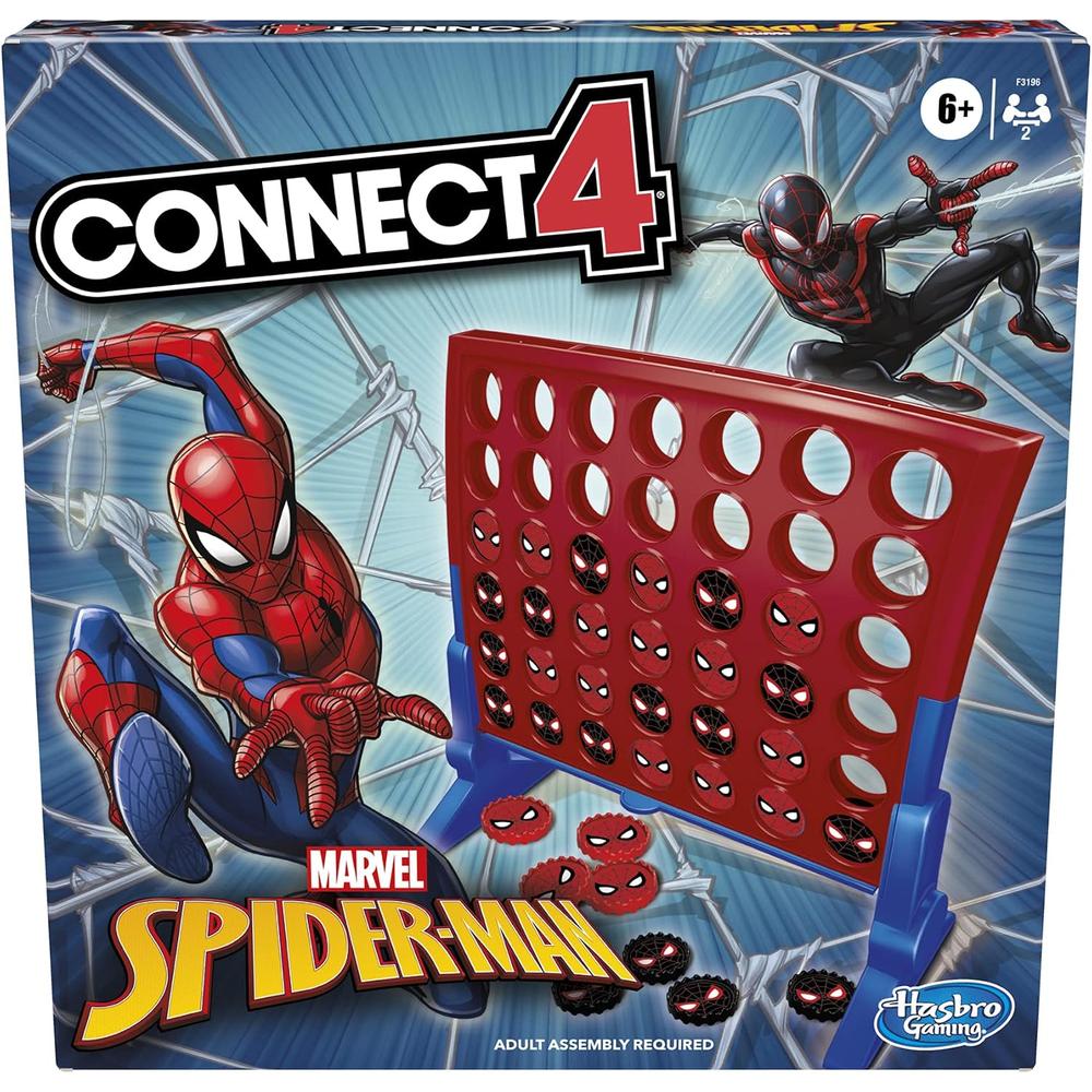 JUEGO DE MESA HASBRO GAMING CONNECT 4 MARVEL SPIDER-MAN - 1
