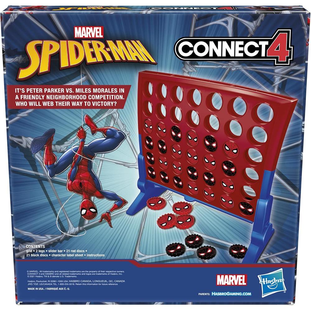 JUEGO DE MESA HASBRO GAMING CONNECT 4 MARVEL SPIDER-MAN - 3