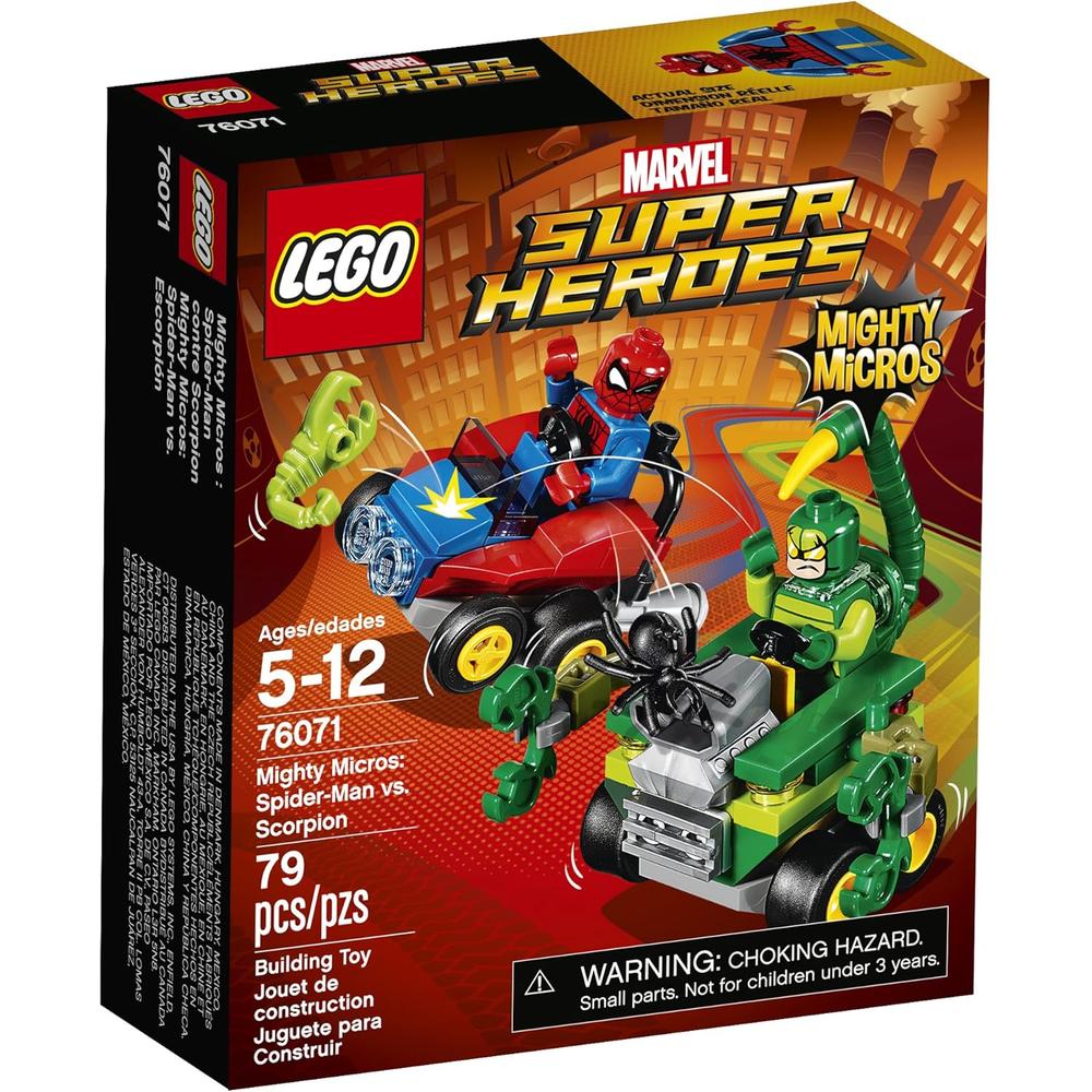 LEGO SUPERHÉROES MIGHTY MICROS SPIDER-MAN VS SCORPION 76071 - 1