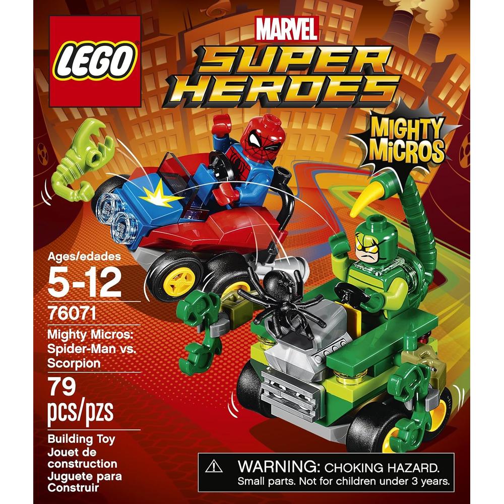 LEGO SUPERHÉROES MIGHTY MICROS SPIDER-MAN VS SCORPION 76071 - 2