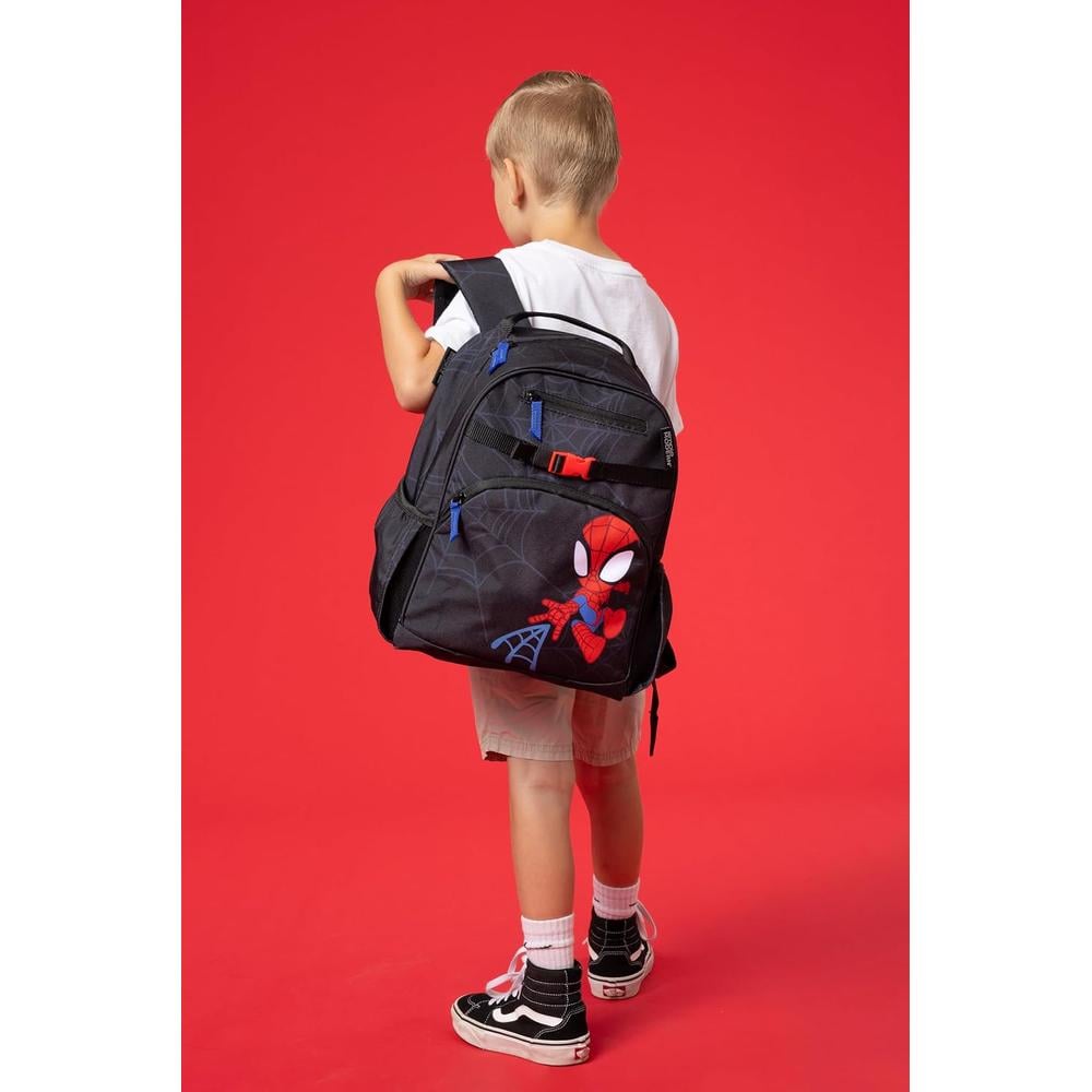 DISNEY SPIDER-MAN MOCHILA LONCHERA Y BOTELLA DE AGUA | PACK 3 PIEZAS - 3