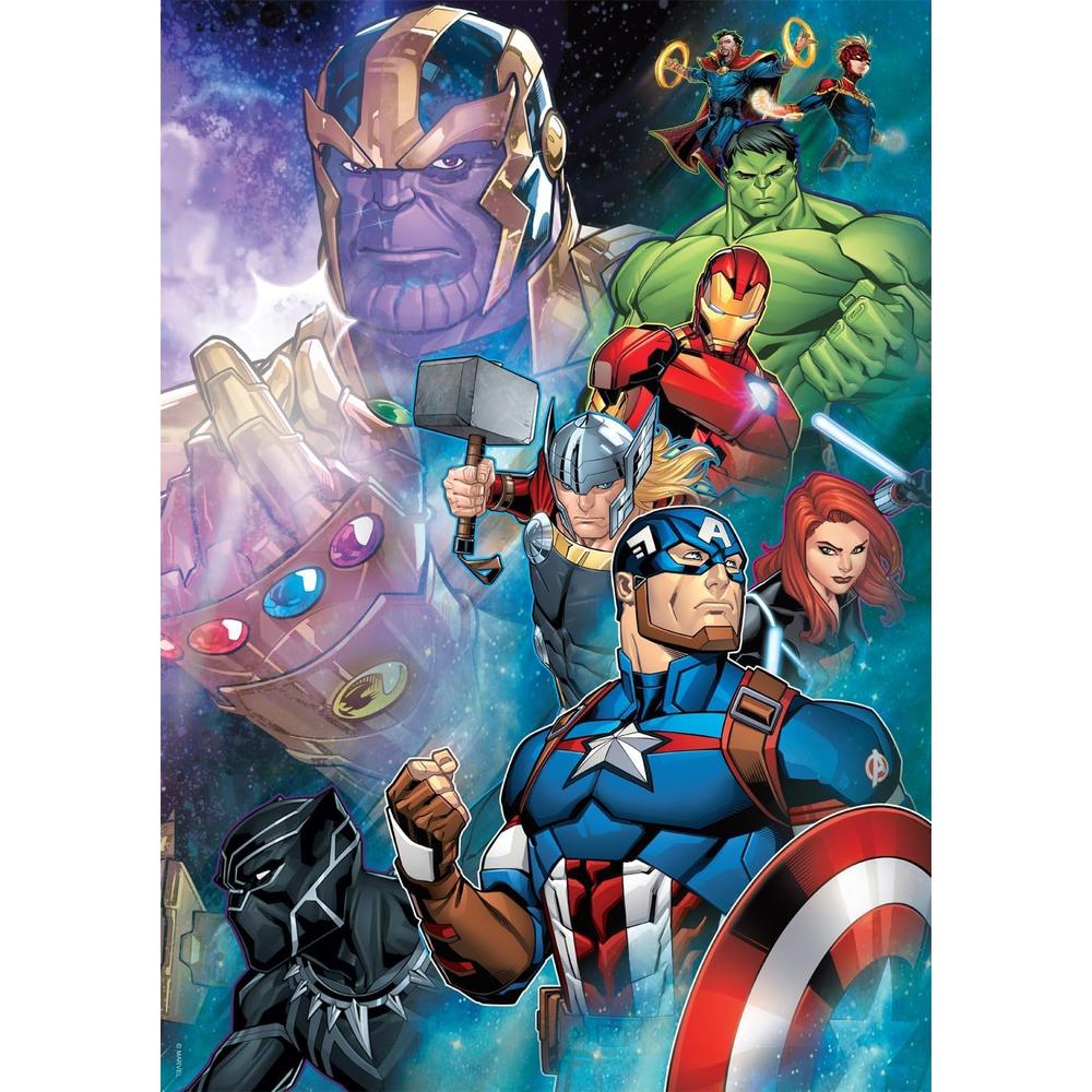 ROMPECABEZAS MARVEL THANOS VS. LOS VENGADORES BUFFALO GAMES 500 PIEZAS - 2