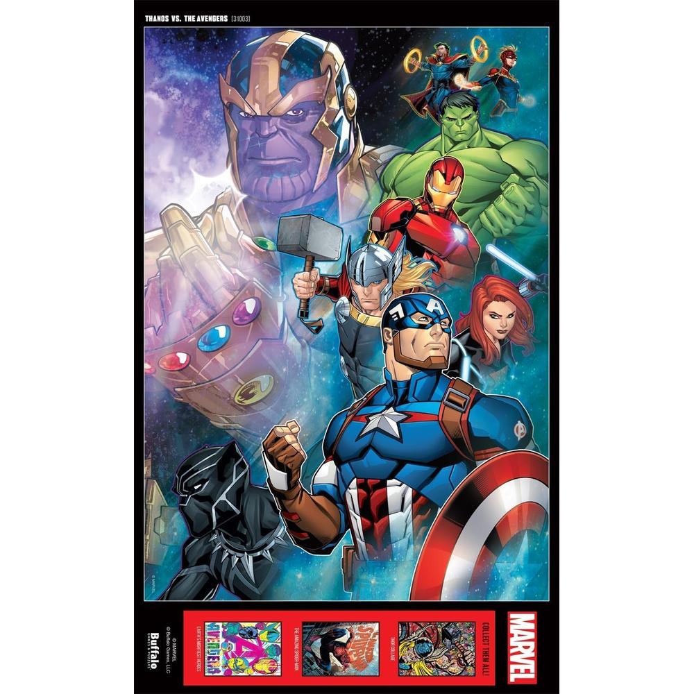 ROMPECABEZAS MARVEL THANOS VS. LOS VENGADORES BUFFALO GAMES 500 PIEZAS - 5