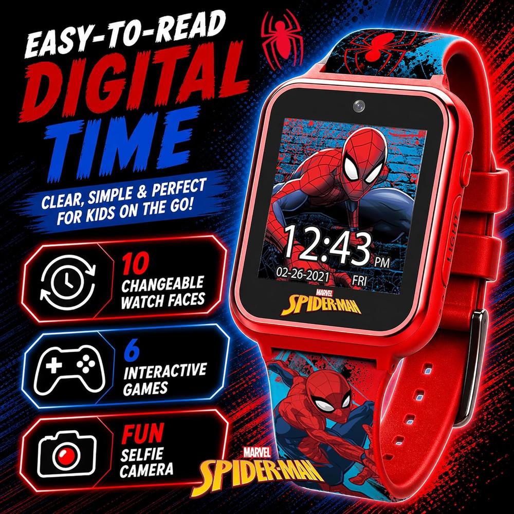 RELOJ INTELIGENTE INFANTIL MARVEL SPIDER-MAN SPD4588AZ - 3