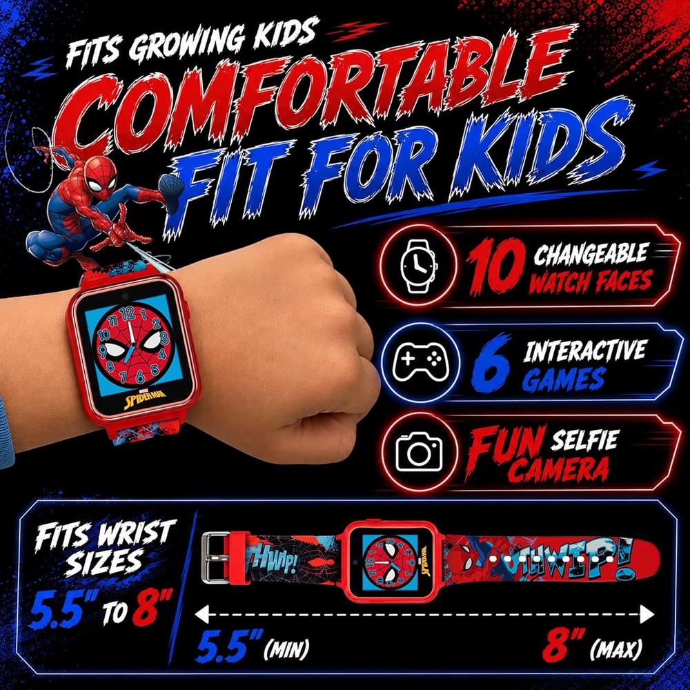 RELOJ INTELIGENTE INFANTIL MARVEL SPIDER-MAN SPD4588AZ - 5