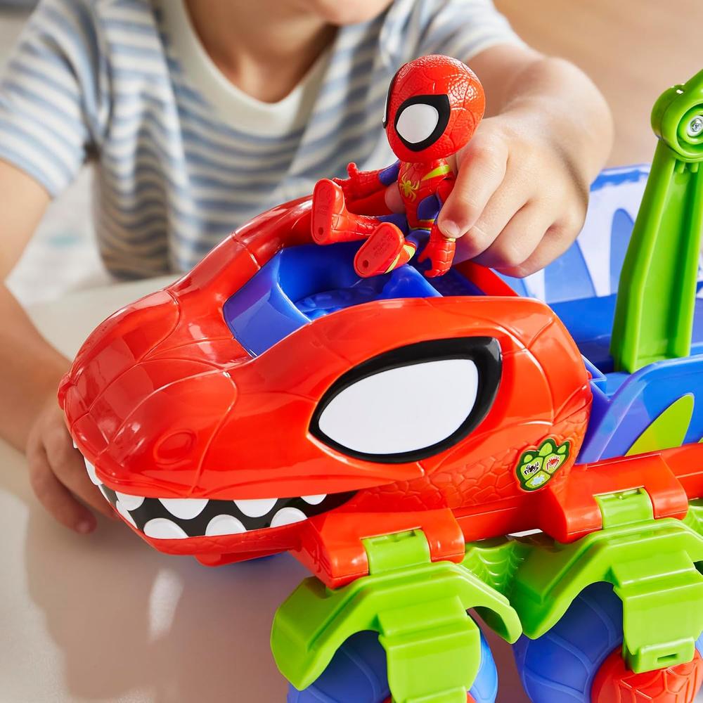 MARVEL SPIDEY Y SUS INCREÍBLES AMIGOS DINO-WEARS CRAWLER - 4