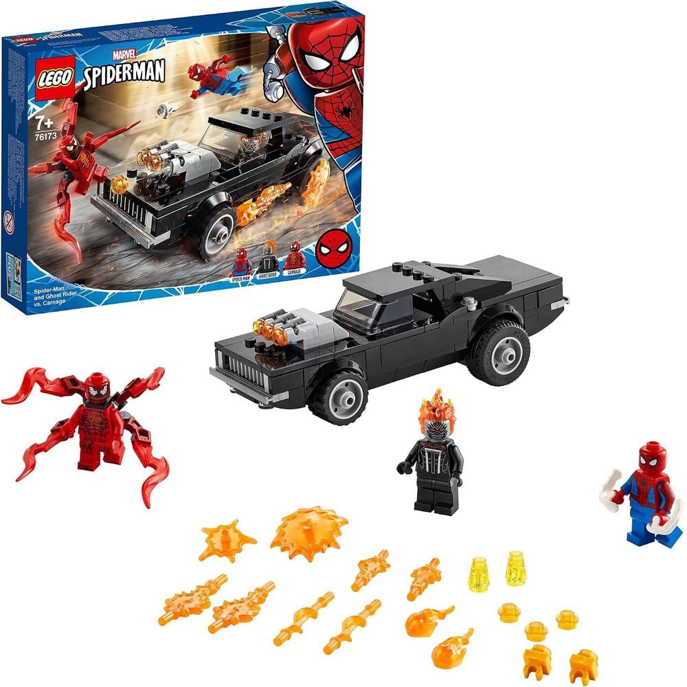 LEGO MARVEL SPIDER-MAN Y GHOST RIDER VS. CARNAGE 76173 - 1