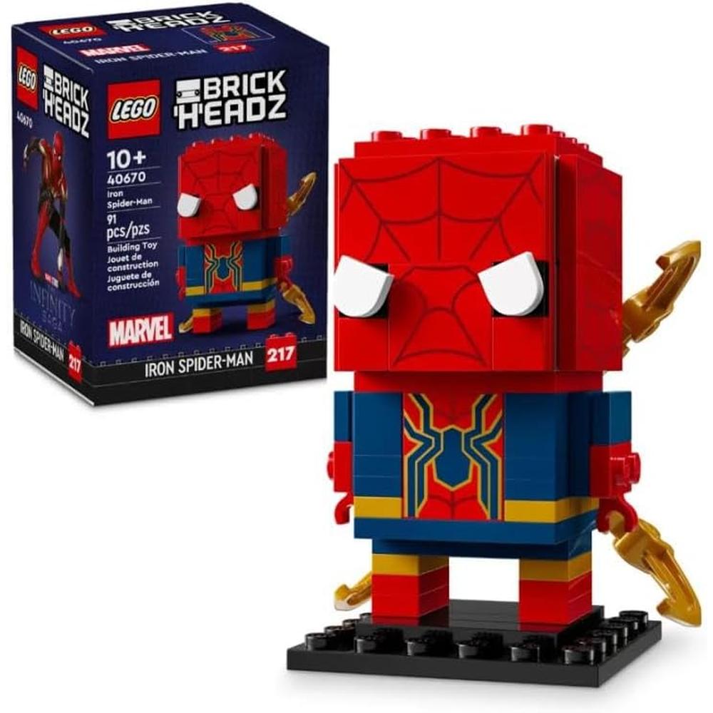 LEGO BRICKHEADZ IRON SPIDER-MAN 40670 - 3