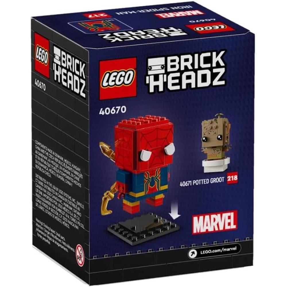 LEGO BRICKHEADZ IRON SPIDER-MAN 40670 - 4