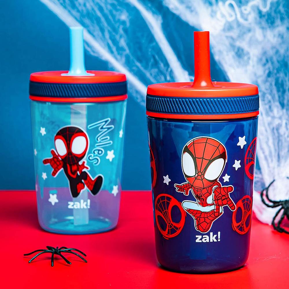 VASOS ZAK DESIGNS MARVEL SPIDER-MAN | PACK 2 | 15 OZ / 443 ML - 2