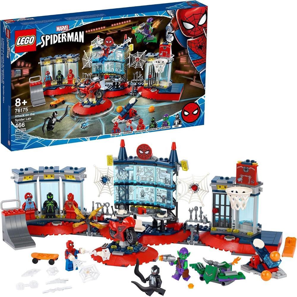 LEGO MARVEL SPIDER-MAN ATAQUE A LA GUARIDA 76175 FFP - 1