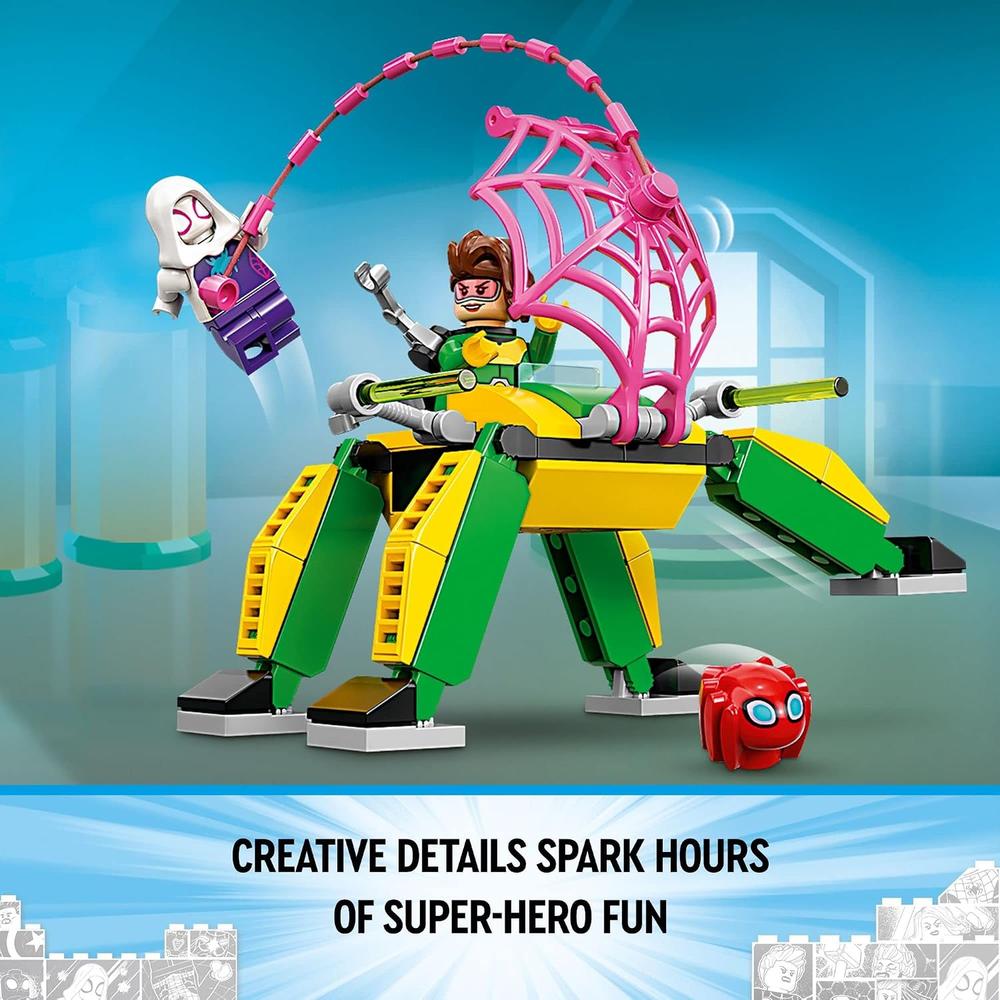 LEGO MARVEL SPIDER-MAN EN EL LABORATORIO DEL DOCTOR OCTOPUS 10783 - 4