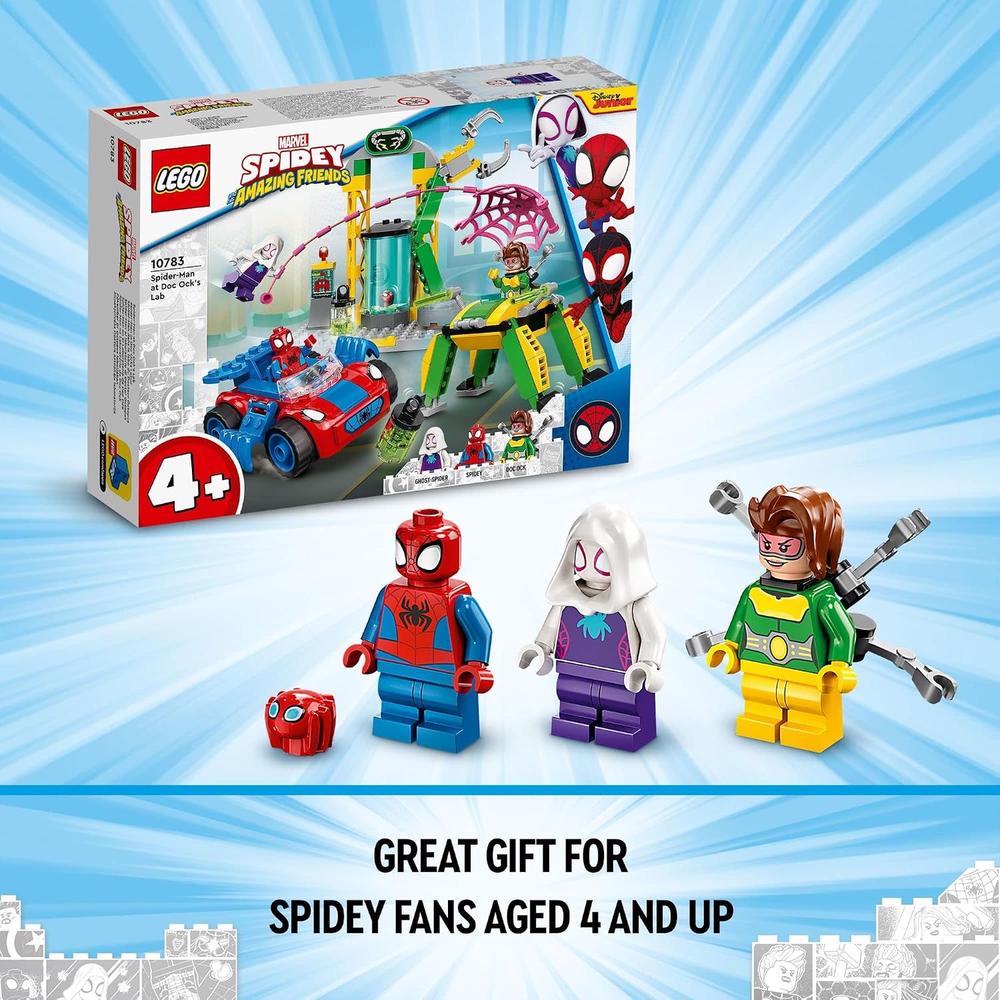 LEGO MARVEL SPIDER-MAN EN EL LABORATORIO DEL DOCTOR OCTOPUS 10783 - 6
