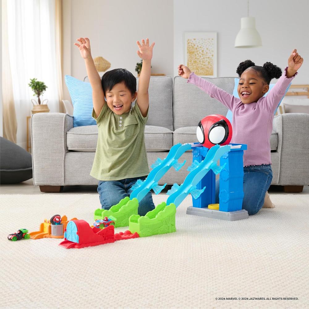 PISTA DE CARRERAS MARVEL SPIDEY Y SUS INCREÍBLES AMIGOS 99 CM - 2