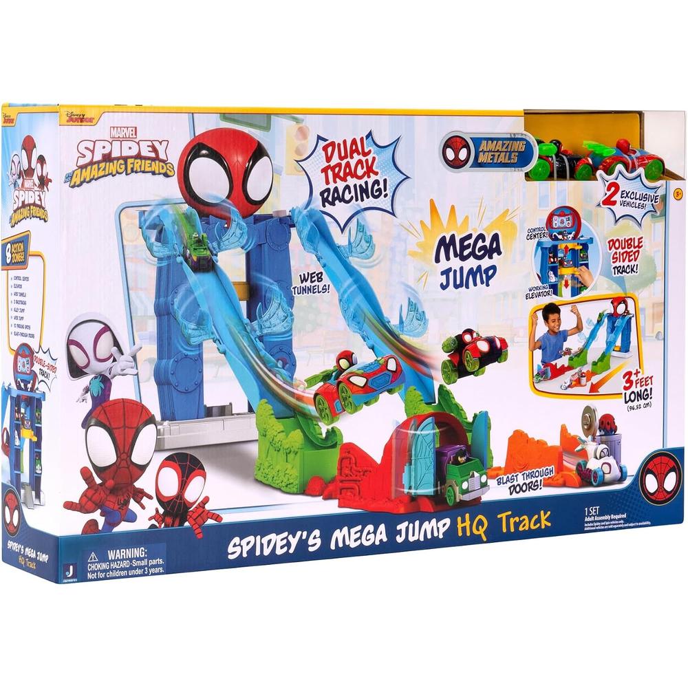 PISTA DE CARRERAS MARVEL SPIDEY Y SUS INCREÍBLES AMIGOS 99 CM - 5