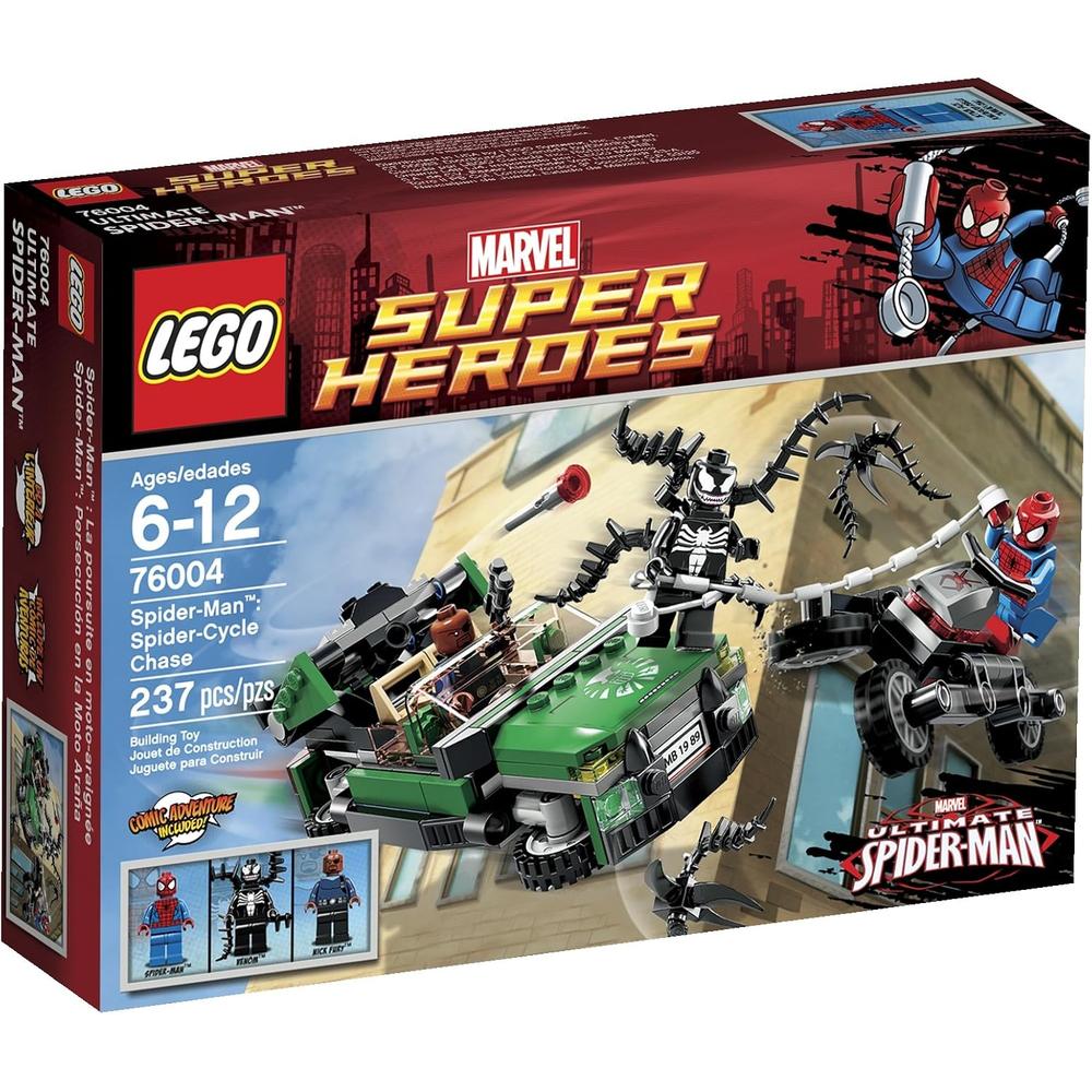 LEGO SUPERHÉROES SPIDER-MOTO PERSECUCIÓN 76005 - 1