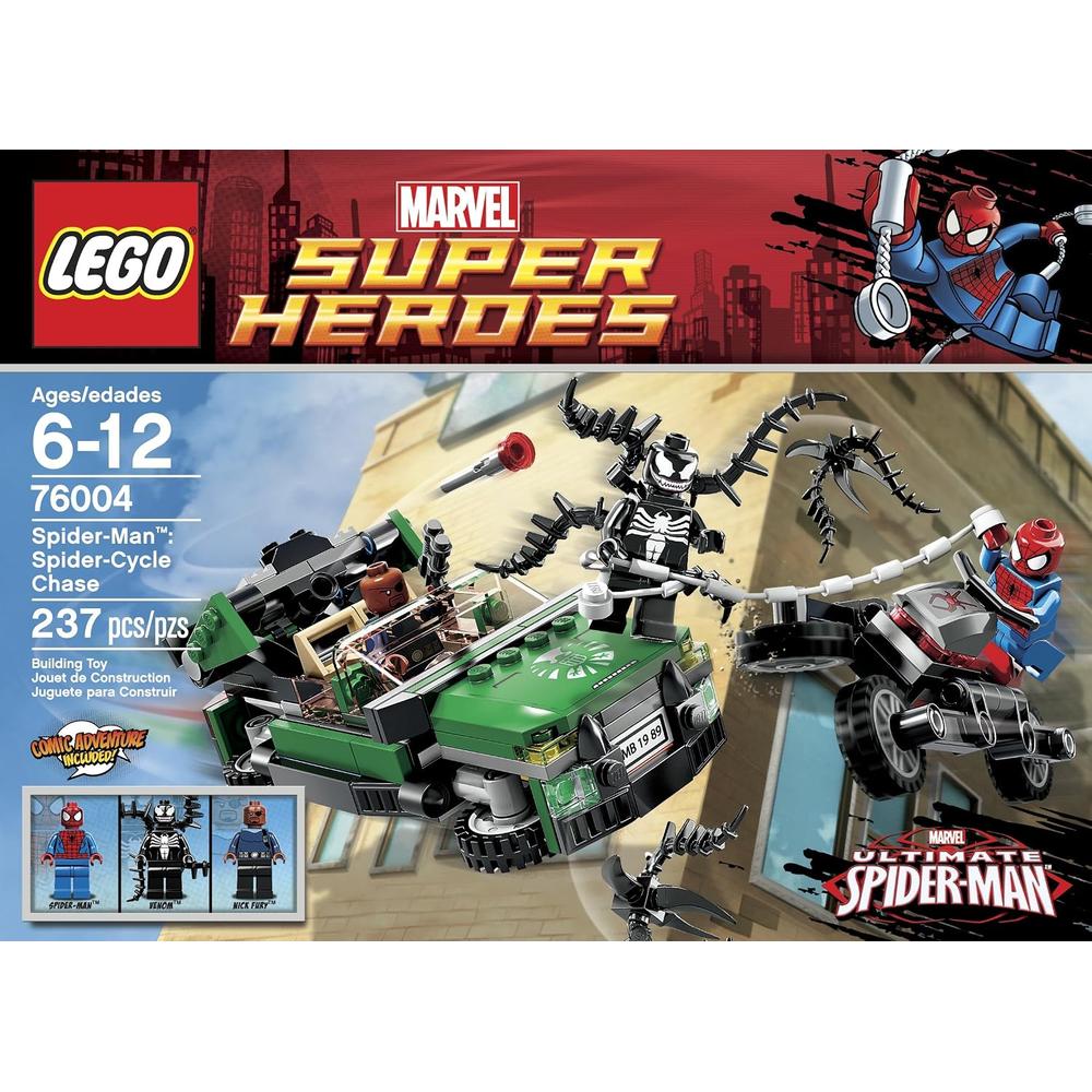 LEGO SUPERHÉROES SPIDER-MOTO PERSECUCIÓN 76005 - 2
