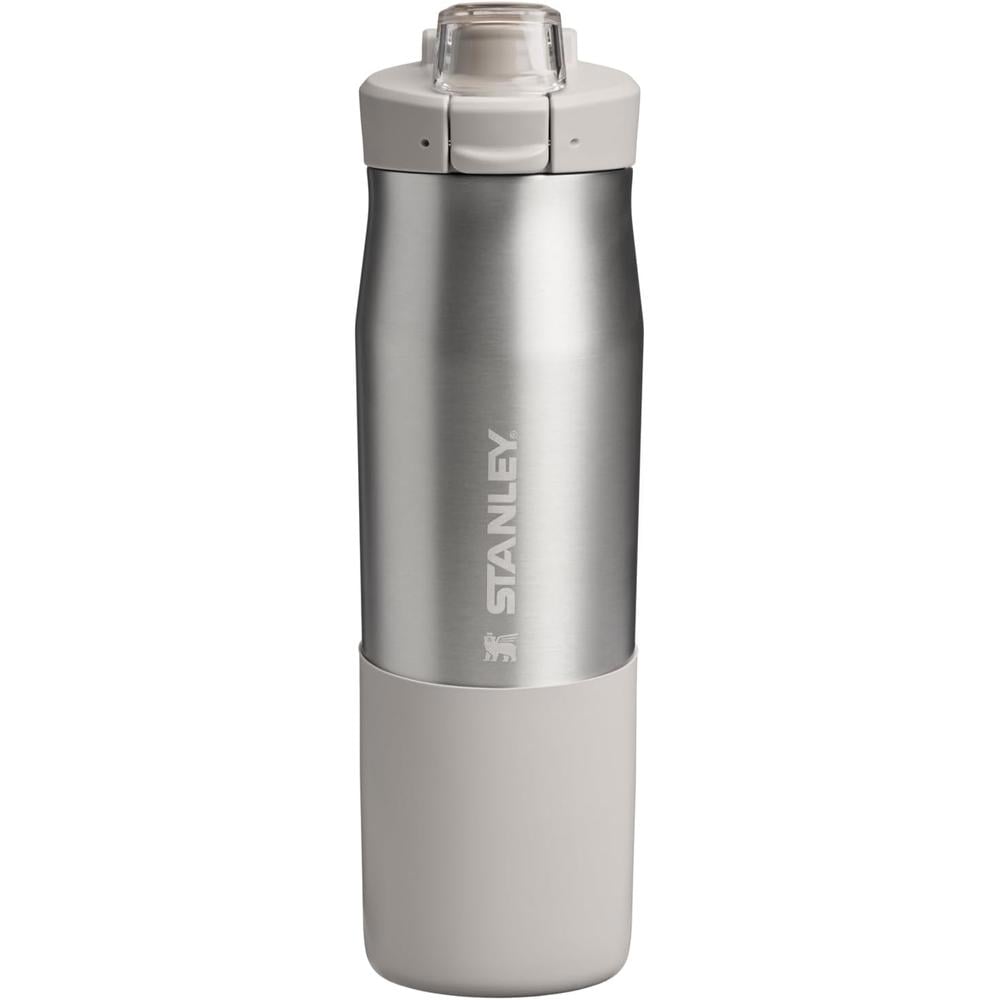 STANLEY VITALIZE TEMPO BOTELLA DE AGUA 24 OZ / 710 ML | ACERO INOXIDABLE CENIZA - 1