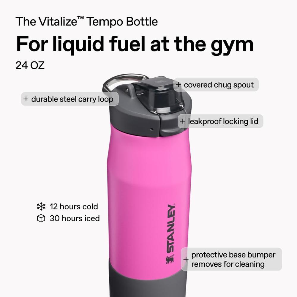 STANLEY VITALIZE TEMPO BOTELLA DE AGUA 24 OZ / 710 ML | ROSA FUCSIA - 6
