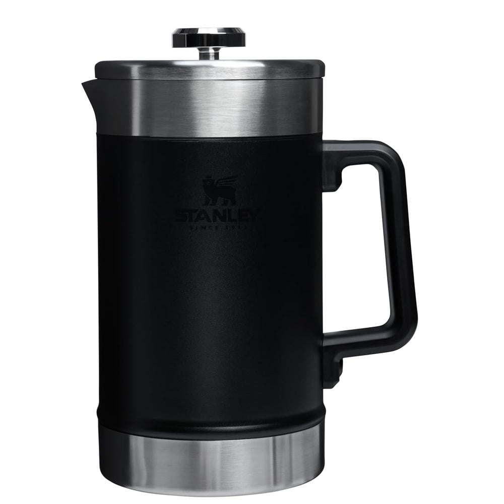 STANLEY CAFETERA FRENCH PRESS CLASSIC STAY-HOT 48 OZ / 1.42 L | BLACK 2.0 - 1