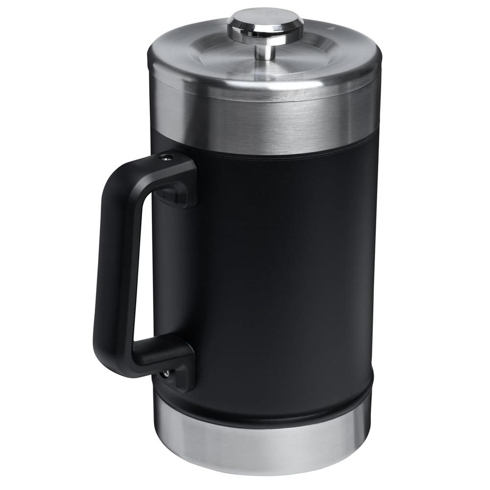STANLEY CAFETERA FRENCH PRESS CLASSIC STAY-HOT 48 OZ / 1.42 L | BLACK 2.0 - 3