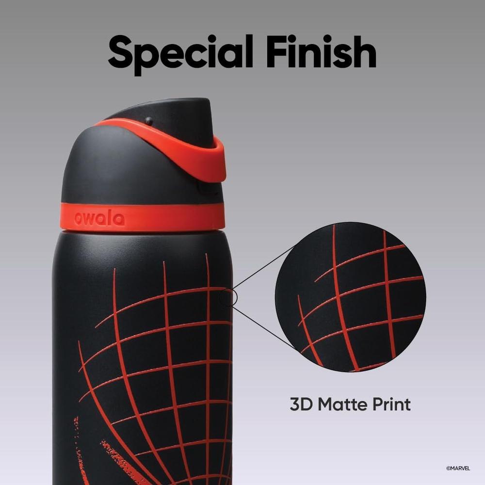 OWALA FREESIP BOTELLA DE AGUA MARVEL 32 OZ / 946 ML | SPIDER-MAN - 5