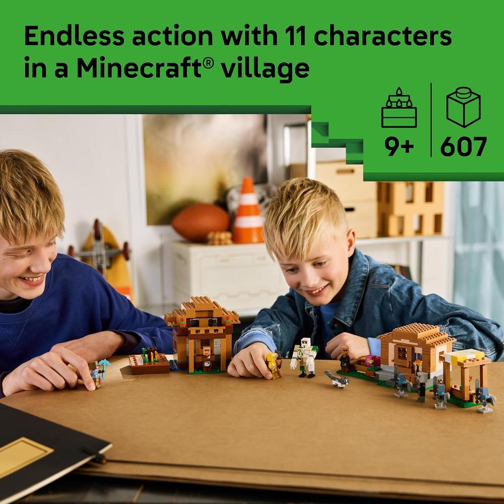 LEGO ATAQUE A LA ALDEA DEL EVOCADOR MINECRAFT 21596 - 3
