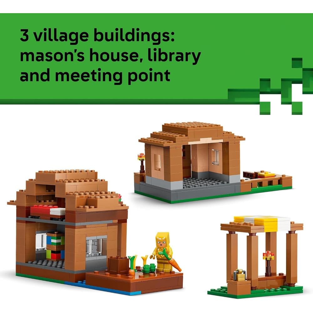LEGO ATAQUE A LA ALDEA DEL EVOCADOR MINECRAFT 21596 - 4
