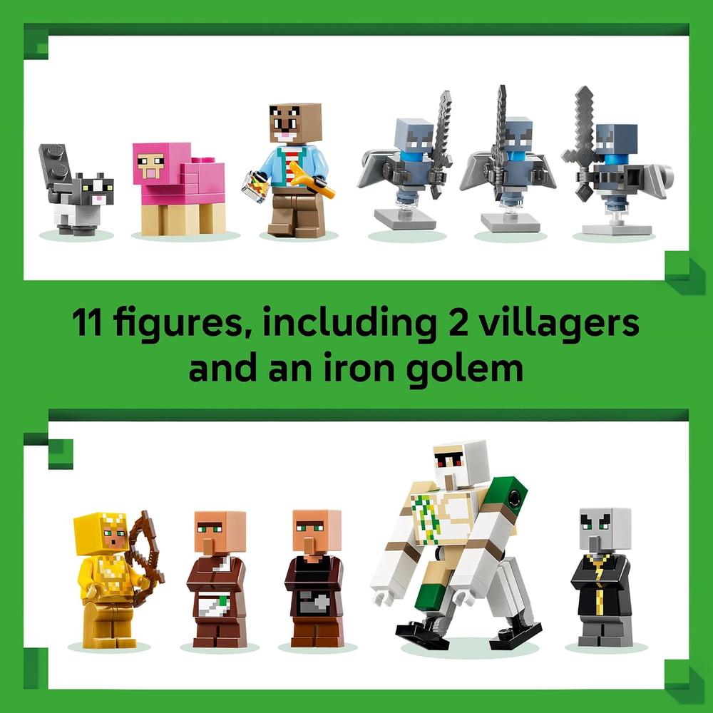 LEGO ATAQUE A LA ALDEA DEL EVOCADOR MINECRAFT 21596 - 5