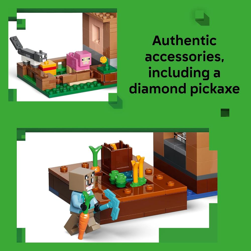 LEGO ATAQUE A LA ALDEA DEL EVOCADOR MINECRAFT 21596 - 6