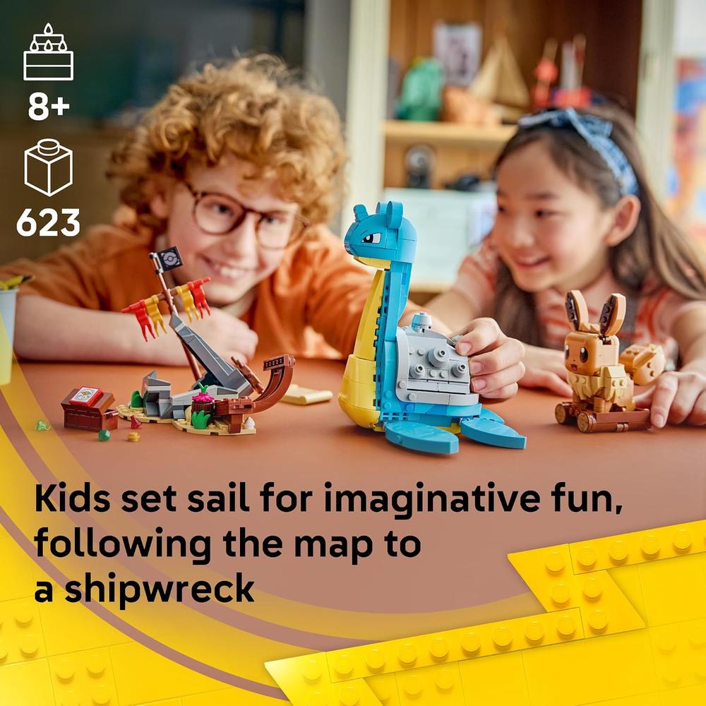 LEGO BÚSQUEDA DEL TESORO DE EEVEE Y LAPRAS POKÉMON SMART PLAY 72162 - 2