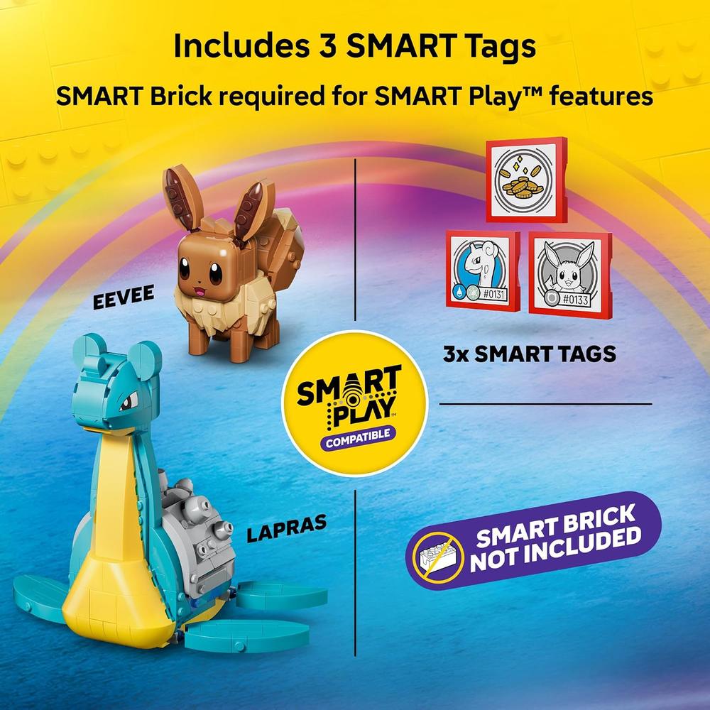LEGO BÚSQUEDA DEL TESORO DE EEVEE Y LAPRAS POKÉMON SMART PLAY 72162 - 4