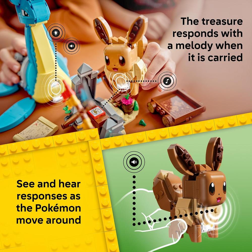 LEGO BÚSQUEDA DEL TESORO DE EEVEE Y LAPRAS POKÉMON SMART PLAY 72162 - 6