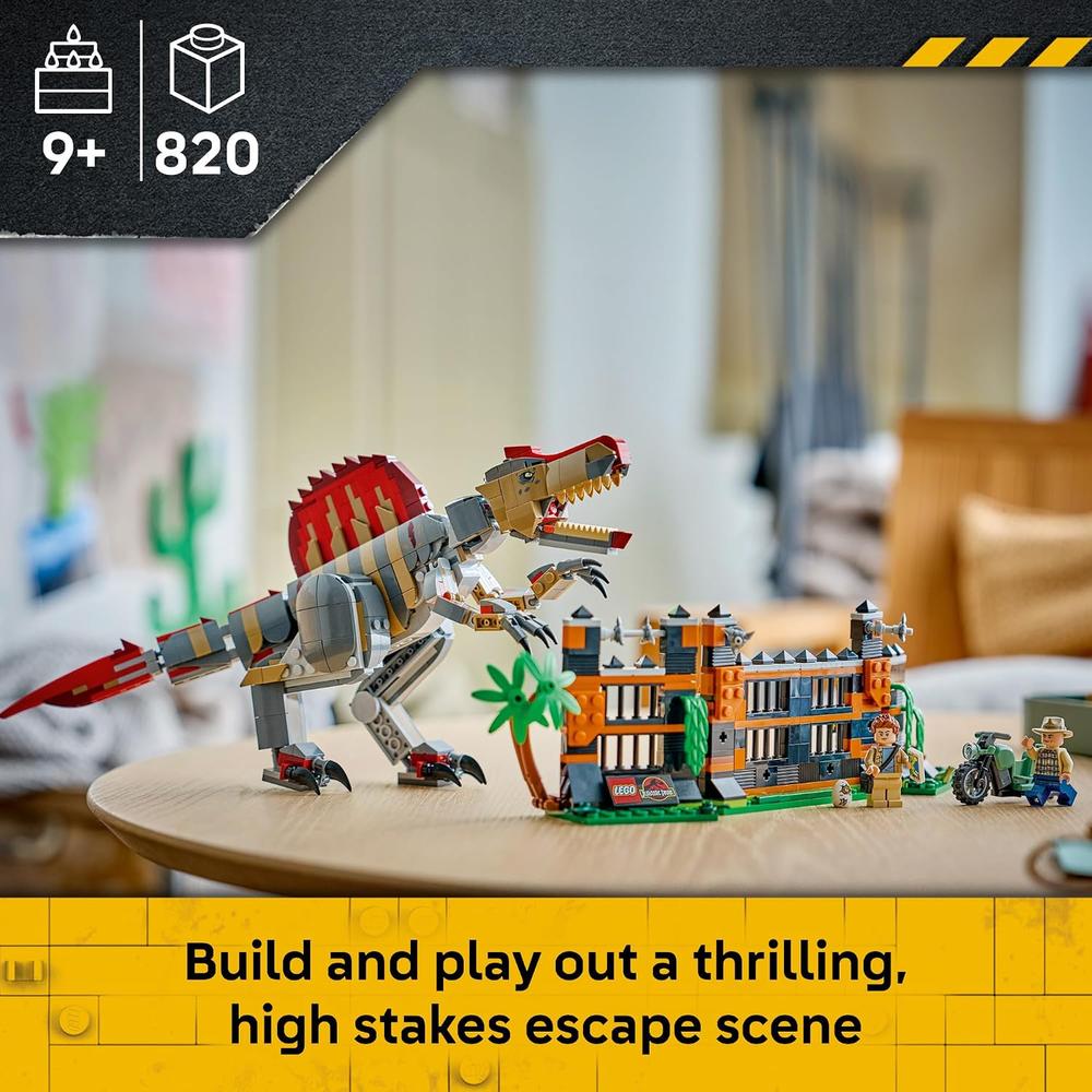 LEGO ESCAPE DEL DINOSAURIO SPINOSAURUS JURASSIC WORLD 77982 - 2