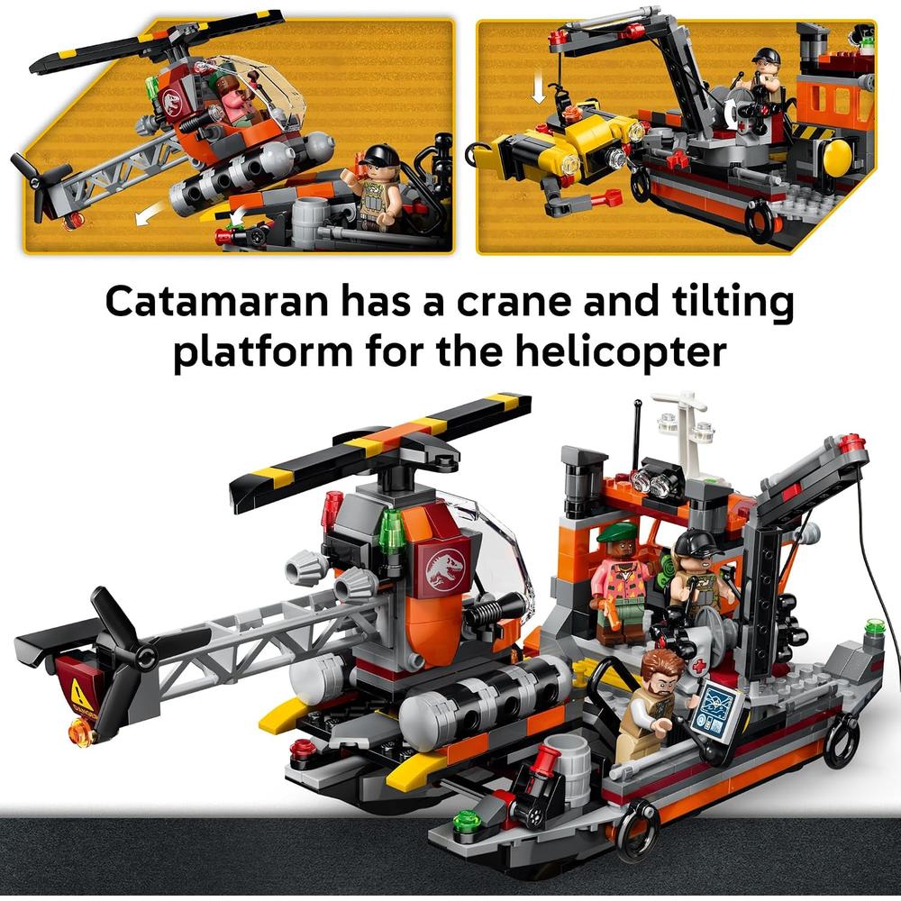 LEGO ATAQUE DEL MOSASAURUS AL BARCO JURASSIC WORLD 77983 - 3