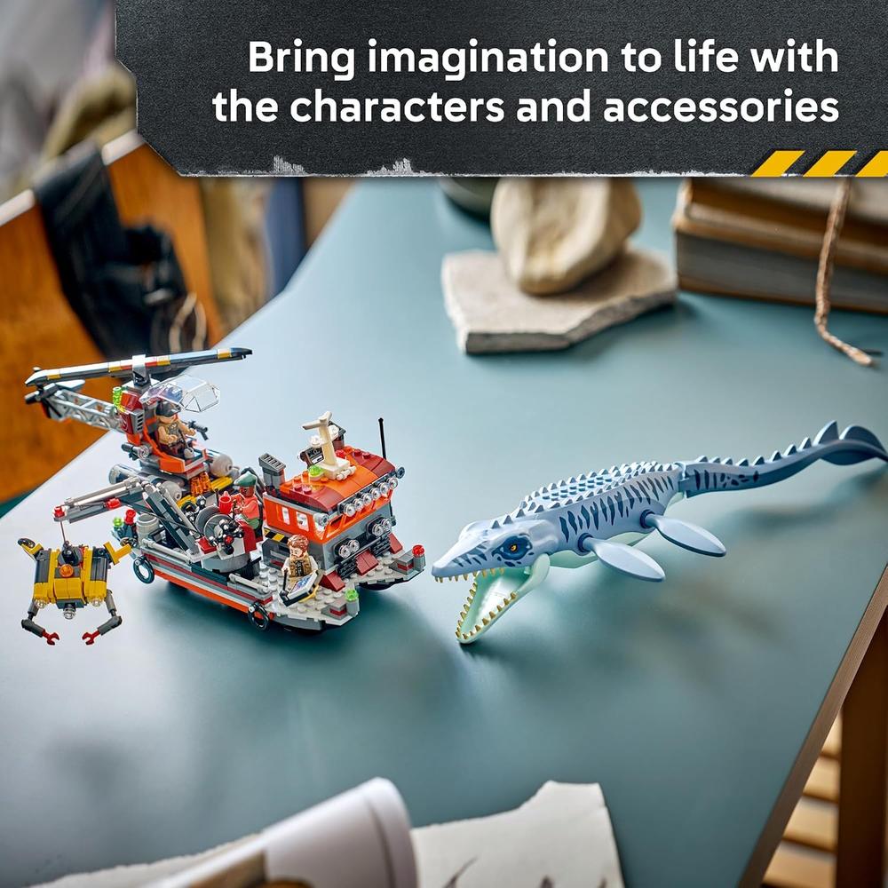 LEGO ATAQUE DEL MOSASAURUS AL BARCO JURASSIC WORLD 77983 - 4