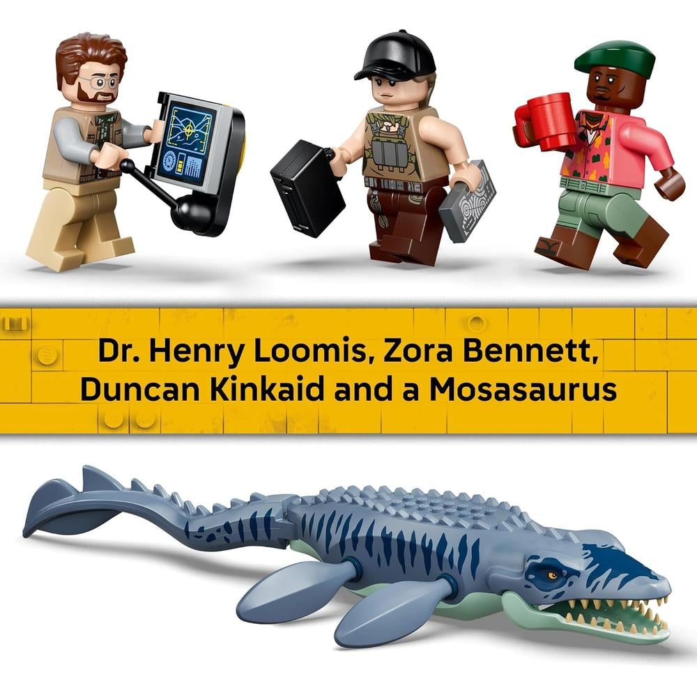 LEGO ATAQUE DEL MOSASAURUS AL BARCO JURASSIC WORLD 77983 - 5