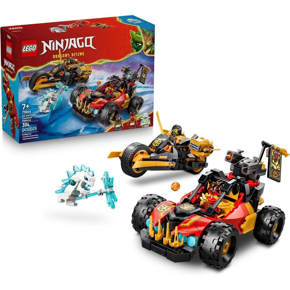 LEGO VEHÍCULOS COMBINABLES DE KAI Y COLE NINJAGO 71864 - 1