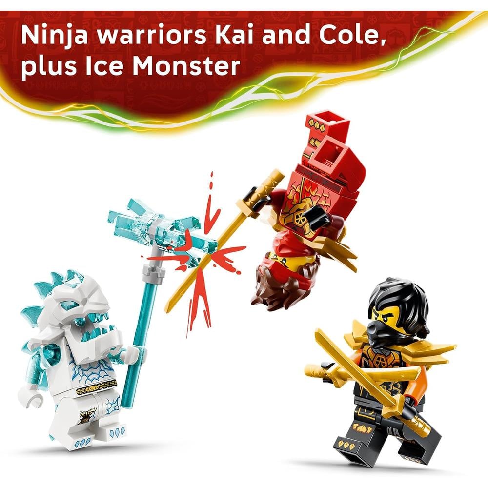 LEGO VEHÍCULOS COMBINABLES DE KAI Y COLE NINJAGO 71864 - 5