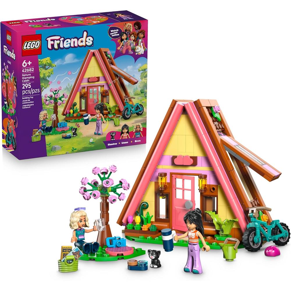 LEGO CABAÑA GLAMPING EN LA NATURALEZA FRIENDS 42682 - 1
