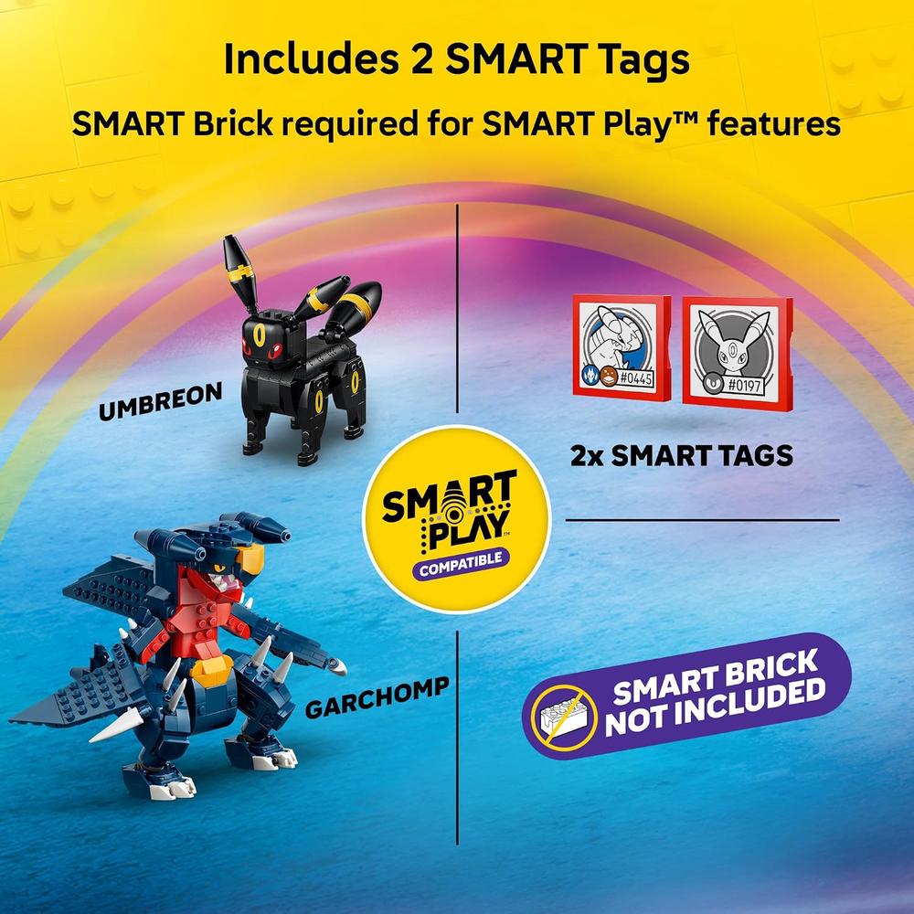 LEGO BATALLA POR EL CAMPEONATO DE UMBREON CONTRA GARCHOMP POKÉMON SMART PLAY 72165 - 4
