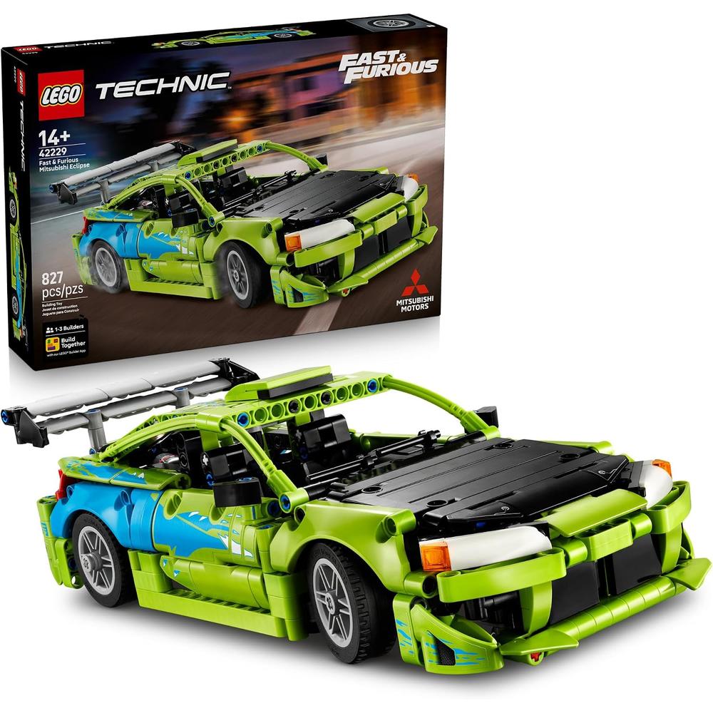 LEGO TECHNIC RAPIDOS Y FURIOSOS MITSUBISHI ECLIPSE 42229 - 1