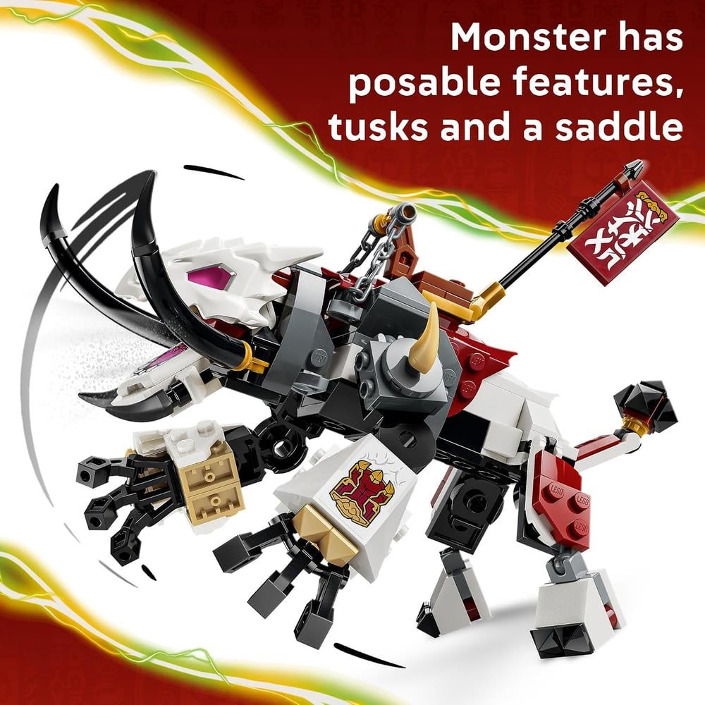LEGO ZILVAR Y GRIMTAK LA BESTIA DRAGÓN NINJAGO 71863 - 3