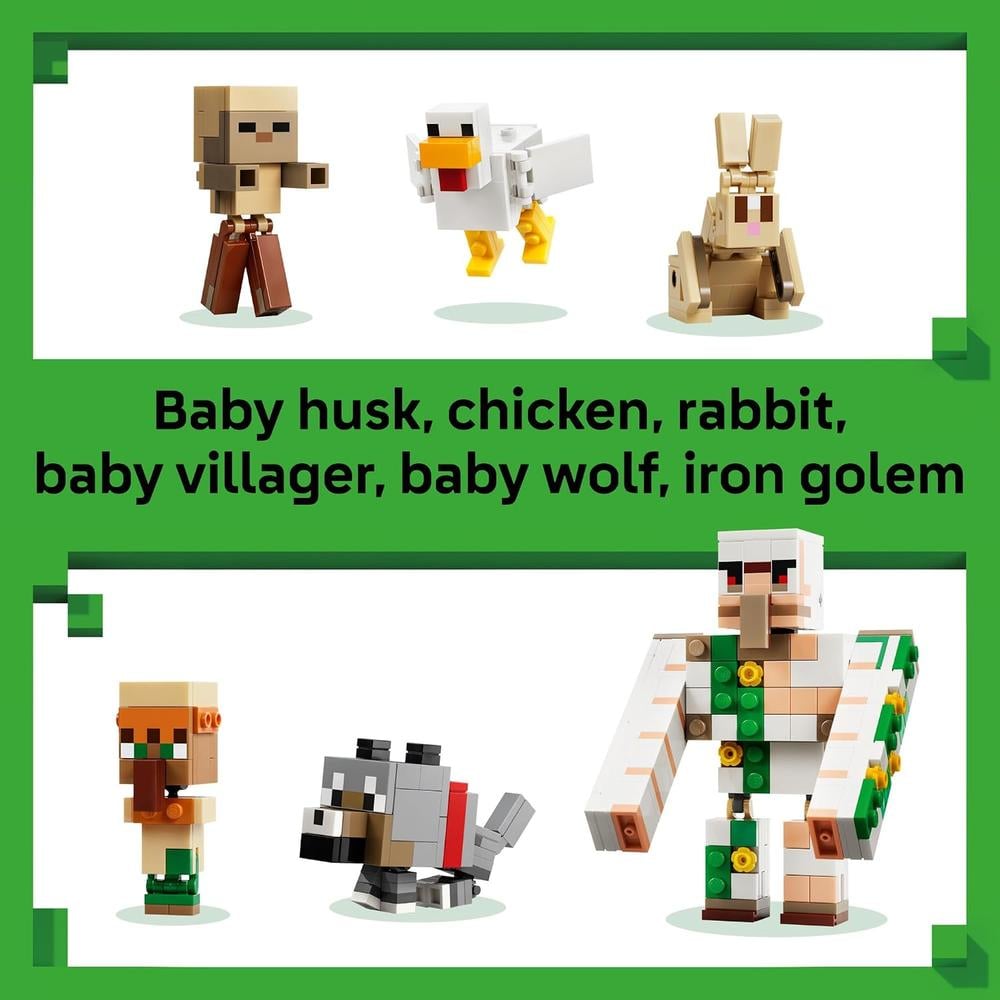 LEGO ATAQUE DEL CHICKEN JOCKEY EN EL DESIERTO MINECRAFT 21592 - 5